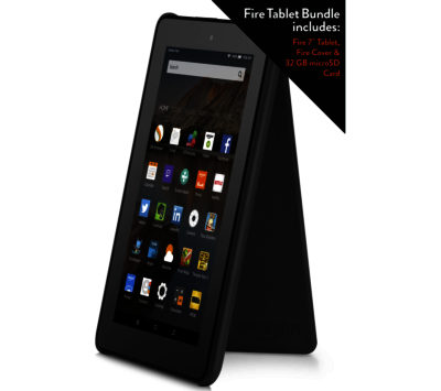 Amazon Fire 7  Tablet Bundle - 8 GB